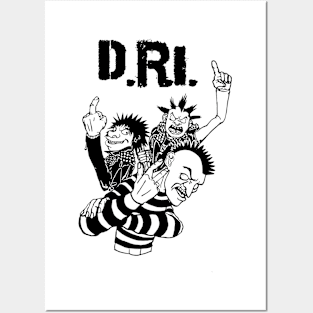 Punk Rock Man Of D.R.I Posters and Art